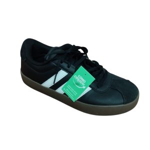 CHAMPIONES NEGROS RAY BLANCAS SUELA MARRON ADIDAS T37