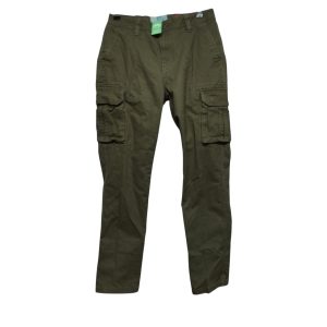 PANTALON GABARDINA VERDE CARGO LEGACY T40