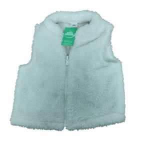 CHALECO PELUDITO BLANCO OLD NAVY T12/18M