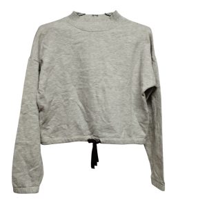 BUZO TOP ALG GRIS PIOLA NEGRA H&M T 12-14
