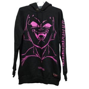 CANGURO ALG C FELPA NEGRO FUCSIA  LLAMARADA  T XL
