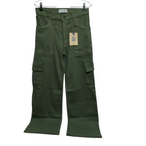 JEAN CARGO VERDE LETSO JEANS T 32 NUEVO