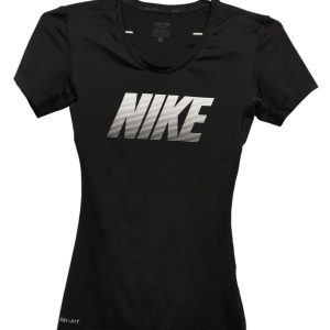 REMERA DEPORTIVA NEGRA NIKE EN BCO T XS
