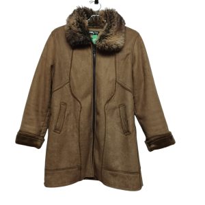 GAMULAN MARRON FORRADO PELUDITO CUELLO PIEL LOBOTEX TG