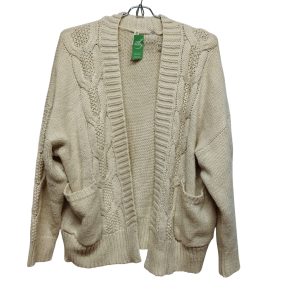 SACO LANA SIN BOTONES CREMITA INDIAN TM FR
