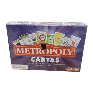 JUEGO METROPOLY EN CARTAS- DIDACTA