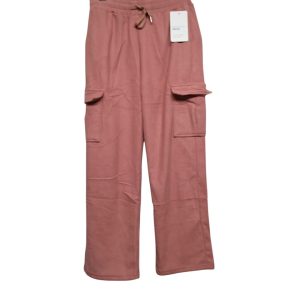 PANTALON DEPORTIVO CARGO CON PELUCHE POR DENTRO ROSADO TXL/XXL