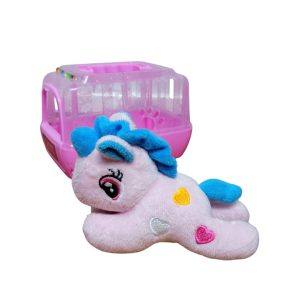 EL DUENDE AZUL PELUCHE UNICORNIO EN VALIJA TIERNAS MASCOTAS
