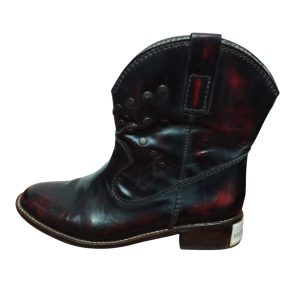 BOTAS VAQUERAS CUERO BORDO TACHAS T 39 AP RASP