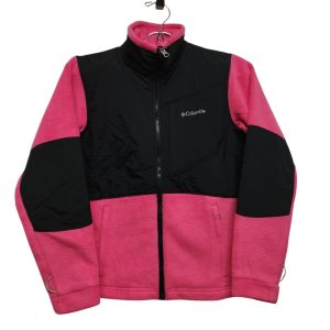 CAMPERA POLAR C NYLON  ROSADO NEGRO COLUMBIA T 10/12