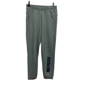 PANTALON JOGGING GRIS SIN FELPA PUMA EN AZUL T L- 11/12 FR