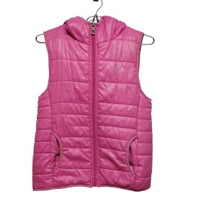 CHALECO NYLON ROSADO CAPUCHA  N+ T 14 FR DC DET INT