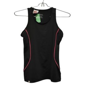 MUSCULOSA DEPORTIVA NEGRO ROSADO REEBOK T 9-10