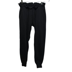 PANTALON ALG NEGRO SIN FELPA C PUÑO FUZARKA T 13/14