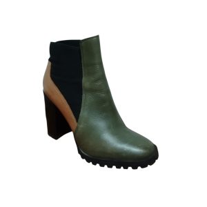 BOTAS BAJAS VERDE NEGRA MARRON ELASTICO T 35 RASP