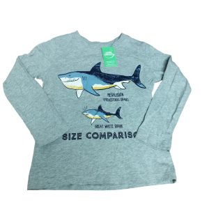 REMERA ALG GRIS TIBURON  CARTER'S T 5