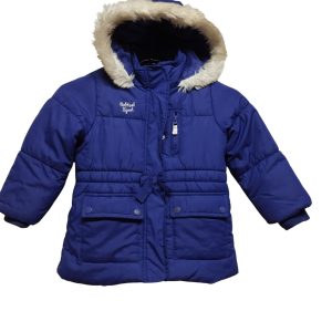 CAMPERA VIOLETA FORRADA POLAR OSHKOSH T4 BOTONES RASPADO PUÑOS FRIZADO