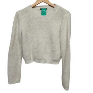 BUZO PELUDITO CREMITA ZARA T L
