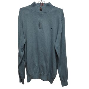 BUZO LANA 1/2 CIERRE CELESTE ROSADO LEGACY T XXL FR