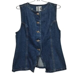 CHALECO JEAN BOTONES INDIAN T M