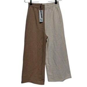 PANTALON PALAZZO MARRON CREMITA NOISY MAY TS NUEVO