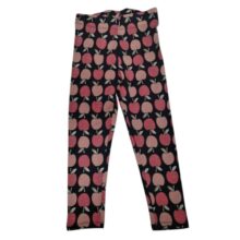 CALZA AZUL MANZANAS ROSADAS CYNTHIA  ROWLEY T4 NUEVA