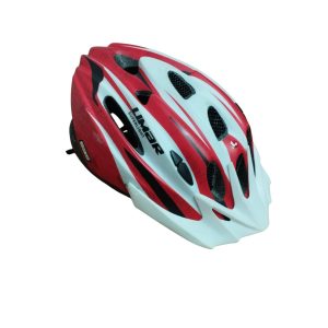 CASCO ROJO GRIS BCO LIMAR
