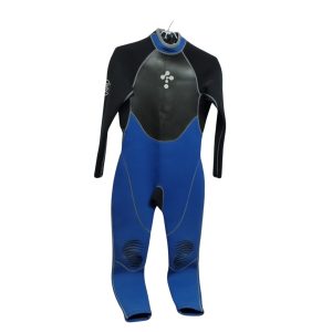 TRAJE NEOPRENO LARGO NEGRO AZUL THERMOSKIN MARCAS T 2