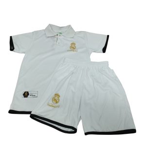 CONJUNTO REMERA Y SHORT BCO FUNDACION REAL MADRID T S