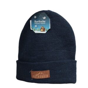 GORRO LANA AZUL  PATAGONIA BARILOCHE NUEVO
