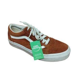 CHAMPIONES GAMUZA MARRON BLANCO VANS T37