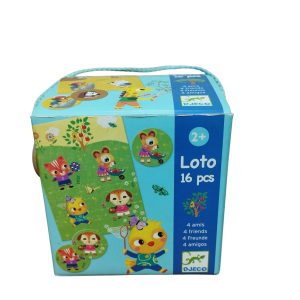 LOTO 16 PZAS EN CAJA 4 AMIGOS DJECO