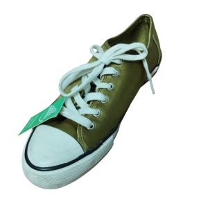 CHAMPIONES VERDE SATINADO ZARA T37 GOMA MARCADA