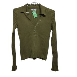 BUZO HILO VERDE MORLEY BOTONES MNG MANGO TS