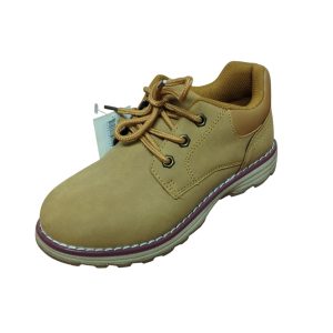 ZAPATO NOBUK ACORDONADO MOSTAZA GUGA T 32 RASP