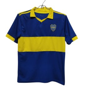 CAMISETA FUTBOL AZUL AMARILLO BOCA JRS ADIDAS IMIT T 14 DET HILOS