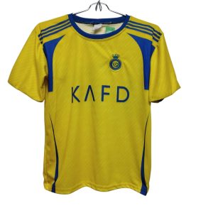 conjunto futbol amarillo al nazar cristiano ronaldo