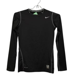 REMERA CAMISETA DEPORTIVA NEGRA TIPO TERMICA NIKE TL/12