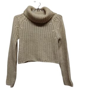 ROMPEVIENTO LANA CORTO BEIGE HILOS DORADOS BLUE ASPHALT T S AP