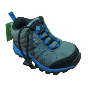 CHAMPION BOTITA TELA GRIS NEGRO AZUL IMPERMEABLE COLUMBIA T 26