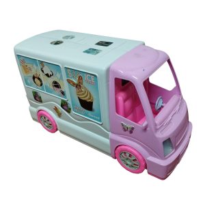 CAMIONETA FOOD TRUCK ROSADA BLANCA SIN ACCESORIOS STICKERS