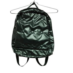 MOCHILA VERDE NYLON CIRCULOS