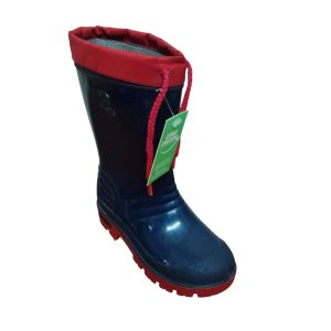BOTAS DE LLUVIA  AZUL ROJO VENUS T 25 FALTA  ARANDELAS