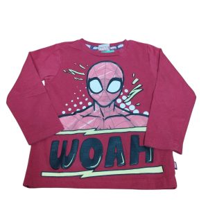 REMERA ROJA SPIDERMAN MARVEL T3 FR
