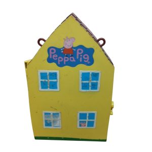 CASITA PEPPA PIG CON ESCALERA Y BAÑERA DET RASP MANCH