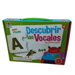 PUZZLE DESCUBRIR LAS VOCALES