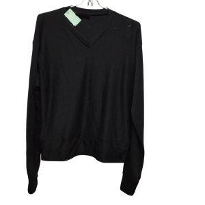 BUZO HILO NEGRO ESC EN V FAJA T M AP