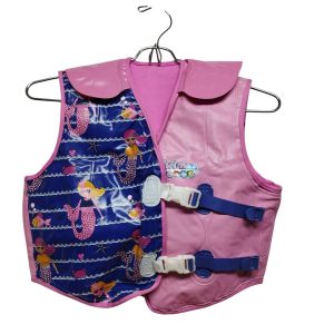 chaleco salvavidas pvc rosado est sirenas bestway 18-30 kgs