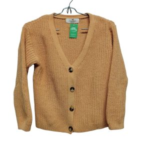 SACO HILO ANARANJADO BOTONES NACAR H & M T 8-10