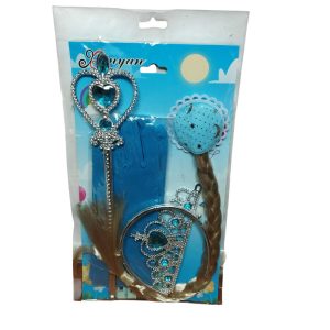 SET DE TRENZA FROZEN CON GUANTE 3482